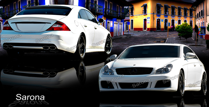 Custom Mercedes CLS  Sedan Body Kit (2005 - 2011) - $1890.00 (Manufacturer Sarona, Part #MB-036-KT)